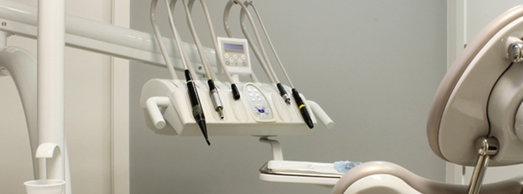 Dental chair with its dentistry kits