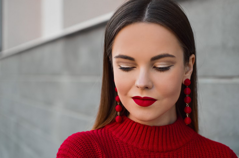 red lips
